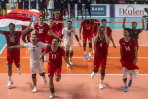 Persiapan timnas voli Indonesia jelang turnamen